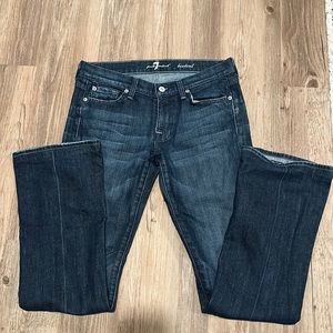 EUC 7 for all Mankind Bootcut Jeans Sz 28